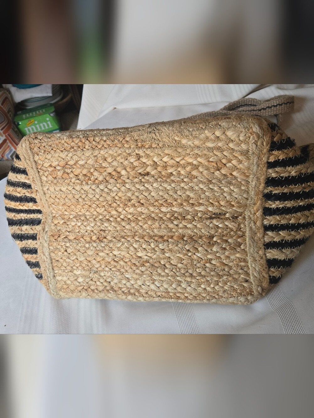 NEW Made In India Large Open Tote - Picture 5 of 8